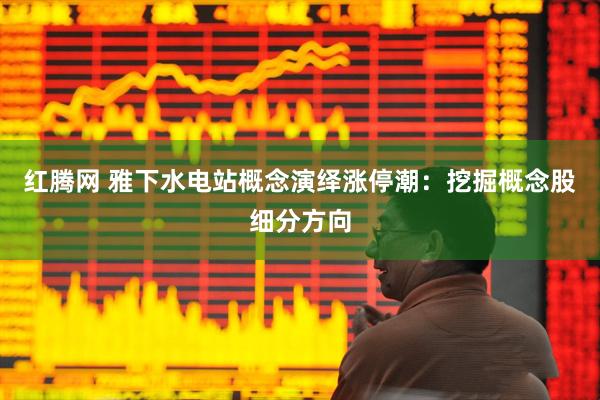 红腾网 雅下水电站概念演绎涨停潮：挖掘概念股细分方向